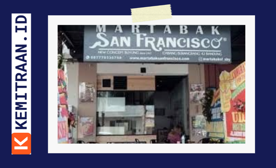 Harga Franchise Martabak San Fransisco