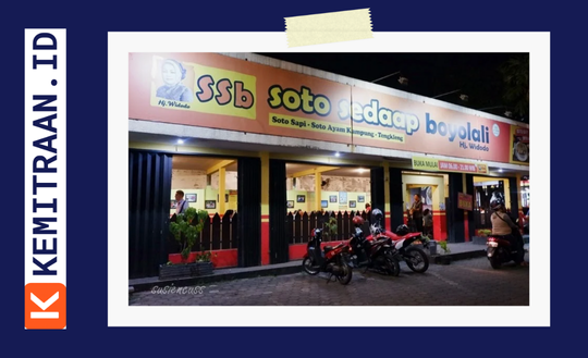 Harga Franchise Soto Sedap Boyolali